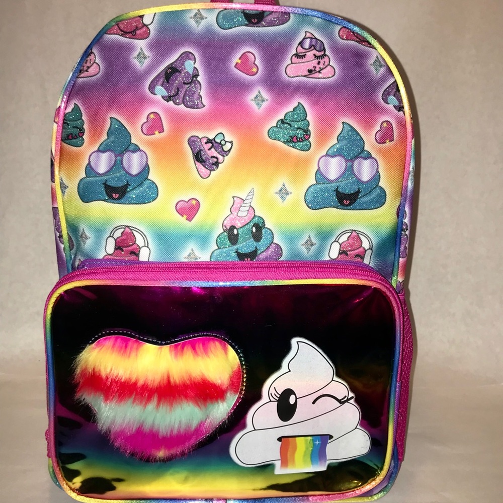 😊Emoji/Rainbow Backpack 🌈